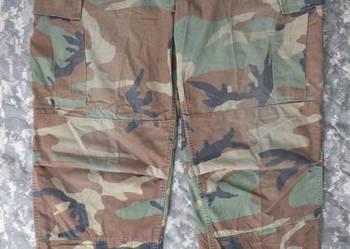Spodnie BDU woodland large long NYCO 82r