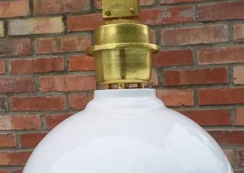 Żyrandol Industrialny loft Metalowy biały Lampa wisząca Light & Living 749