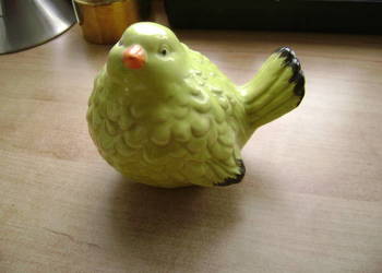 Starocie z PRL - PTAKI = Figurka ceramiczna 13 cm wyskości do rozpoznania