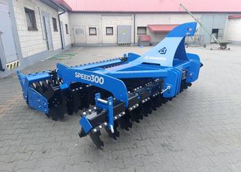 Brona talerzowa Sanarol Speed 2.5m 3m 3.5m 4m ciężka nowa transport