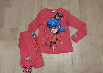 Bluzka bluzeczka długi rękaw legginsy Miraculum Biedronka - komplet