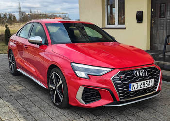 Audi S3 8Y 2023 Bezwypadk. Salon Polska 1 wł. Gwarancja Matrix Bang Olufsen