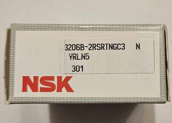 Łożysko NSK 3206B-2RSRTNGC3 30 x 62 x 23.8