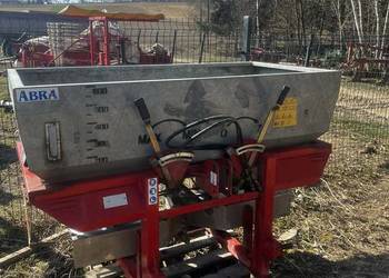 Rozsiewacz dwutalerzowy abra ocynk 600l