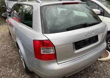 LY7W Audi A4 B6 avant zderzak tył na 2 rury wydechowe 1.8 2.4 2.5 3.0 PDC