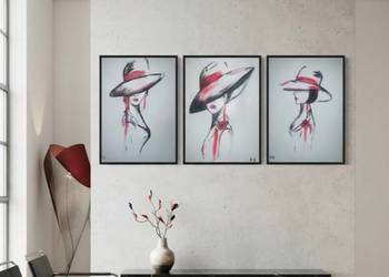 Ręcznie malowany 120x50