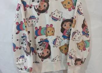 Bluza z motywem koci domek Gabi r.128/134
