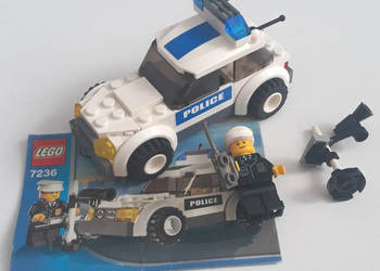 Klocki LEGO city radiowóz policyjny 7236 police car + instrukcja
