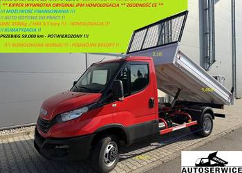 IVECO DAILY 3.140 2,3 140 PS euro6 KIPPER WYWROTKA ORYGINAŁ HOMOLOGACJA