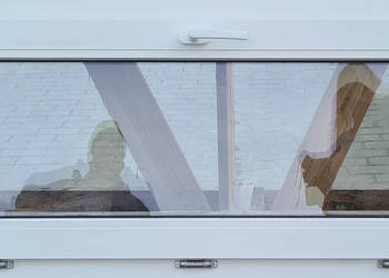 OKNA KacprzaK 126X55 OKNO Używane Plastikowe PCV