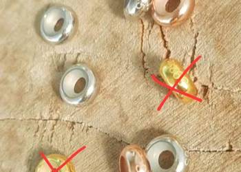 Nowe srebrne srperatory stopery do bransoletki Pandora
