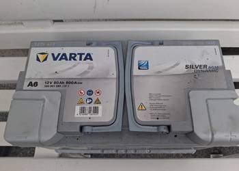 Akumulator VARTA Dynamic AGM A6 80ah 800A 12V