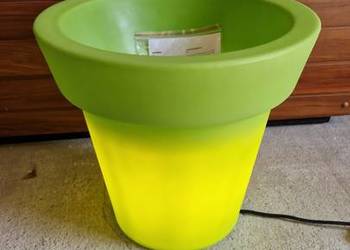 Doniczka Donica podświetlana LED ogrodowa zewnętrzną