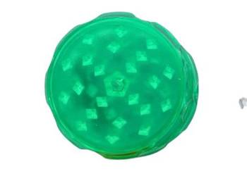 Elegancki Plastikowy Młynek do Suszu CBD Tytoniu 4-Częściowy Zielony