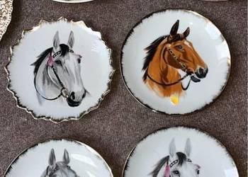 Talerz z koniem. Do powieszenia.