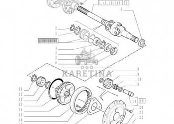 New Holland T6090 T6070 Wałek przegubowy 5198234