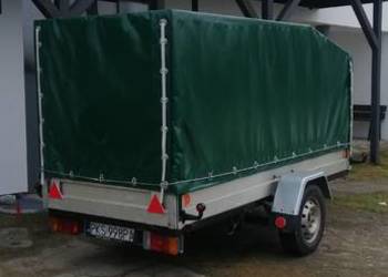 Przyczepa do 750 kg z plandeką