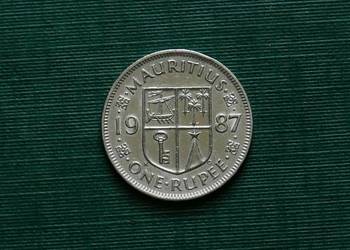 MAURITIUS - 1 rupia, 1987r.