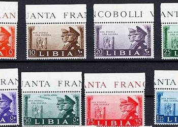 LIBIA 1941 MNH**- kompletna seria z marginesami.Gratis wysyłka!