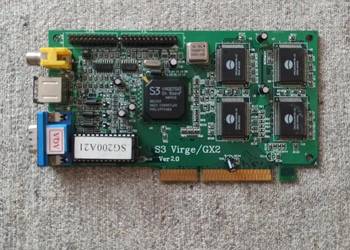Karta graficzna s3 Virge/gx2