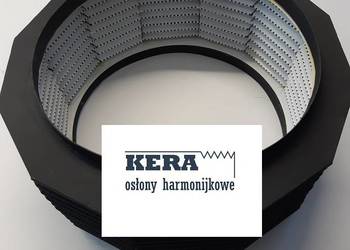 Osłony harmonijkowe o przekroju zamkniętym