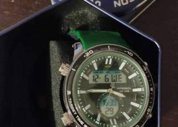 Zegarek paterson dual time chronograph rubber