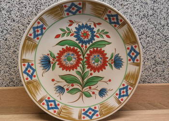 Talerz ozdobny malowany FINE CHINA LICHTE