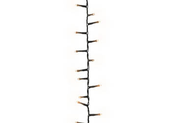 Lampki LED 2000 diod gęsto umieszczone ciepła biel 45 m PVC WM-343264
