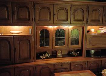 Meblościanka Dębowa - 20 kilometrów Transport Gratis !