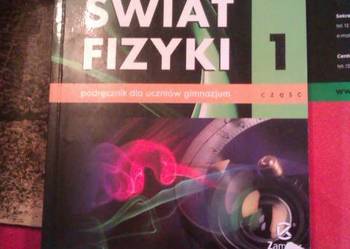świat fizyki 1 zamkor podręczniki szkolne używane kolekcje