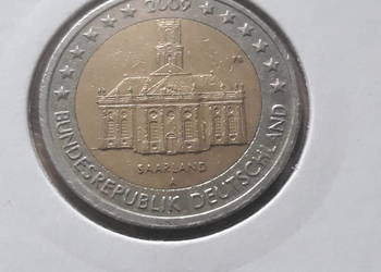 2 Euro  Saarland 2009 r. men. A