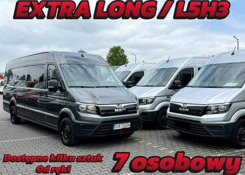 Volkswagen Crafter 3.180 Automat 7-OSÓB Brygadówka DOKA EXTRA LONG L5H3 No…