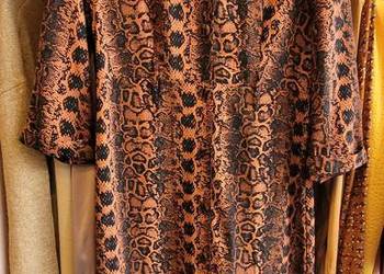 PRIMARK SUKIENKA PROSTA MIDI WZORZYSTA 42 XL