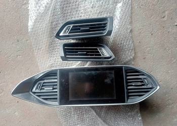 Części kratki nawiewu, ramka, wyświetlacz, panel, moduł Peugeot 308