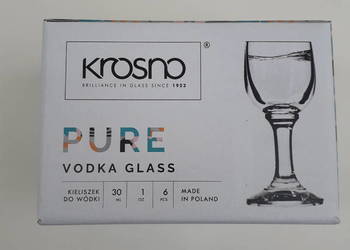 KROSNO kieliszki do wódki 6szt.