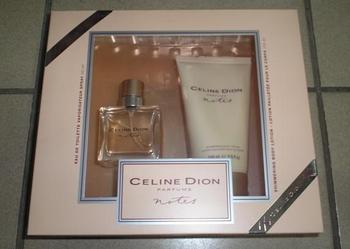 Komplet woda toaletowa i balsam do ciała Celine Dion Notes