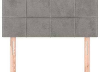 vidaXL Zagłówek do łóżka, jasnoszary(SKU:346026)