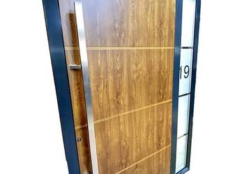 Drzwi Schüco system ADS 70 Hi. nakładkowe