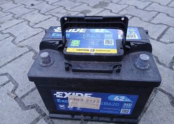 Sprawny Akumulator Exide Excell 62Ah 540A 242x190x175 Prawy +