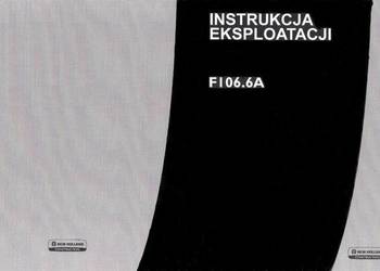 dtr instrukcja obsługi równiarka new holland f106.6a i inne