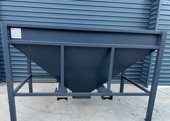 Kosz, Kontener zasypowy, paczkarka, zasobnik 2,5m3 CE