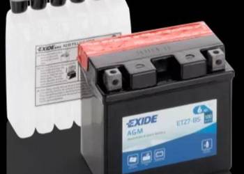 Akumulator motocyklowy 6Ah 100A EXIDE ETZ7-BS YTZ7-BS 12V