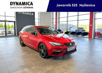 Seat Leon ST Cupra 2.0TSI 300KM DSG 4drive 2019 r., salon PL, serwisowany …