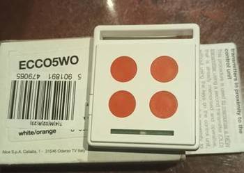 Pilot do bramy Nice ECCO5 – nowy