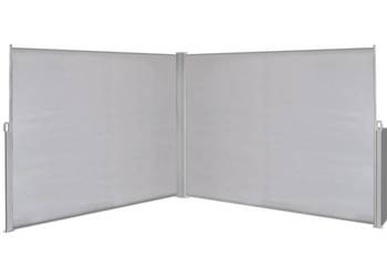 vidaXL Parawan rozsuwany 180x600 cm Szary 42183