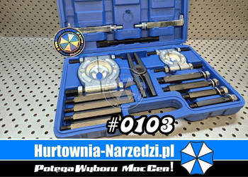 Ściągacz do łożysk, kół zębatych i przekładni pasowych z odklejaczem