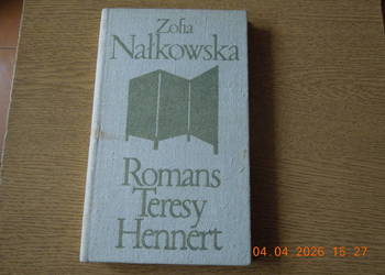 ksiązka zofi nałkowskiej  romans teresy hennert