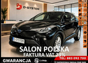 Toyota C-HR C-HR 22r Salon Polska HYBRID Gwaran Hybrid 1,8 rozrząd na łańc…