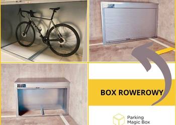 Box w garażu, szafa, schowek na rower, komórka lokatorska