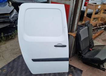 DRZWI PRZESUWNE PRAWE BOCZNE RENAULT KANGOO III 3 II BIAŁE